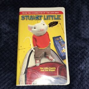 Columbia Pictures productions Stuart Little vhs movie vintage clamshell retro